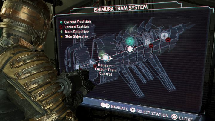 Kierujcie się w stronę stacji kolejki pokładu medycznego (Medical Tram Station) - Dead Space Remake: Intensywna terapia (Intensive Care) - Dead Space Remake - poradnik do gry