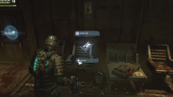 Rodzaj sekretu: Dziennik audio - Dead Space Remake: Rozdział 3 (Korekta kursu) - lista sekretów - Dead Space Remake - poradnik do gry
