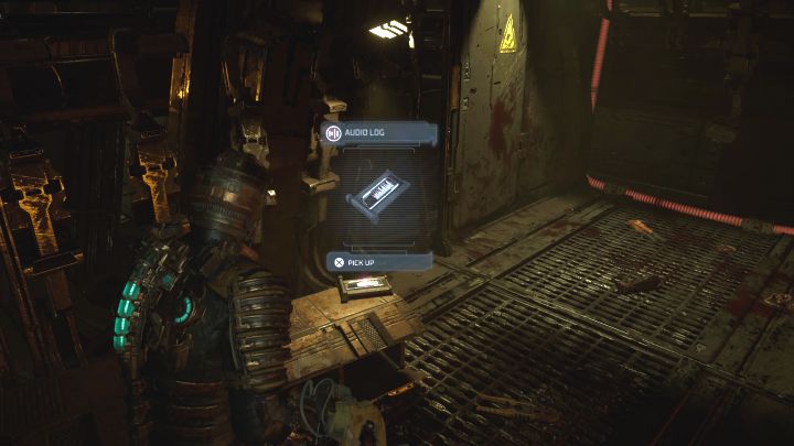 Rodzaj sekretu: Dziennik audio - Dead Space Remake: Rozdział 3 (Korekta kursu) - lista sekretów - Dead Space Remake - poradnik do gry