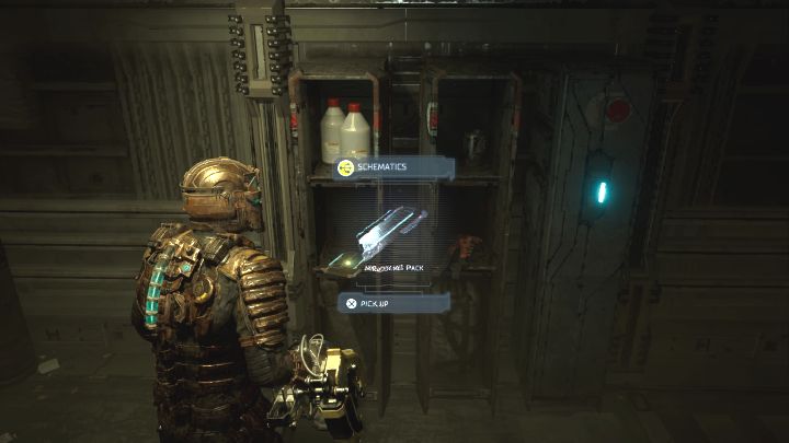 Rodzaj sekretu: Schematy - Dead Space Remake: Rozdział 3 (Korekta kursu) - lista sekretów - Dead Space Remake - poradnik do gry