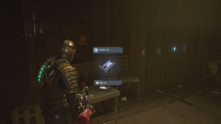 Rodzaj sekretu: Dziennik audio - Dead Space Remake: Rozdział 3 (Korekta kursu) - lista sekretów - Dead Space Remake - poradnik do gry