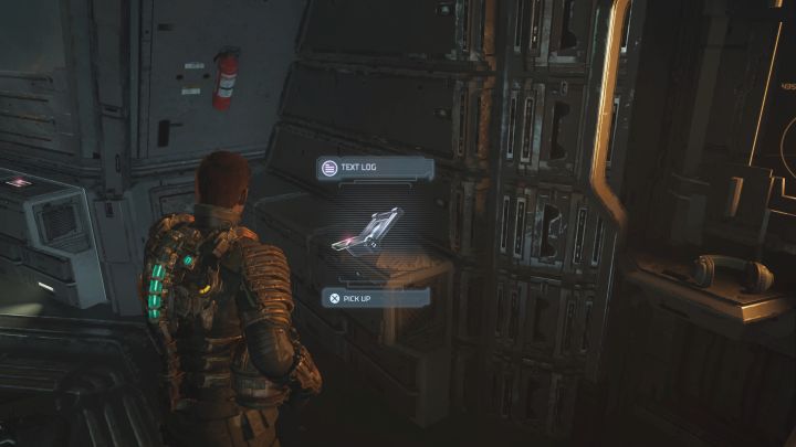 Rodzaj sekretu: Dziennik tekstowy - Dead Space Remake: Rozdział 4 (Ogrom zniszczeń) - lista sekretów - Dead Space Remake - poradnik do gry