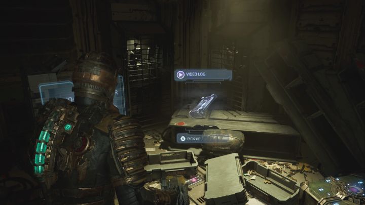 Rodzaj sekretu: Dziennik wideo - Dead Space Remake: Rozdział 4 (Ogrom zniszczeń) - lista sekretów - Dead Space Remake - poradnik do gry