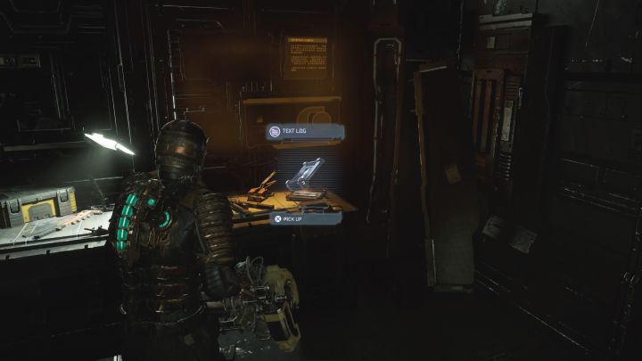 Przejdźcie teraz do Serwisu serwera administracji (Admin Server Maintenance) - Dead Space Remake: Rozdział 4 (Ogrom zniszczeń) - lista sekretów - Dead Space Remake - poradnik do gry