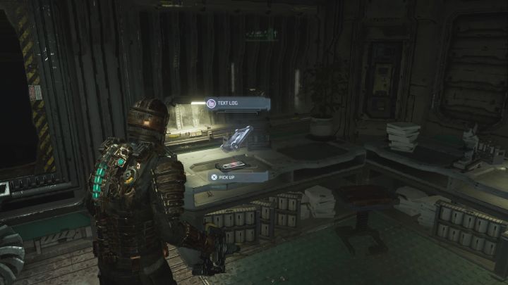 Rodzaj sekretu: Dziennik tekstowy - Dead Space Remake: Rozdział 6 (Ekologiczny kataklizm) - lista sekretów - Dead Space Remake - poradnik do gry