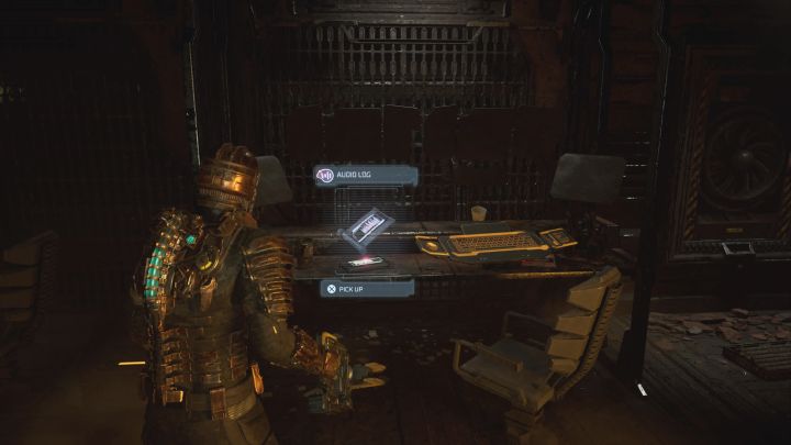 Rodzaj sekretu: Dziennik audio - Dead Space Remake: Rozdział 7 (U wrót otchłani) - lista sekretów - Dead Space Remake - poradnik do gry