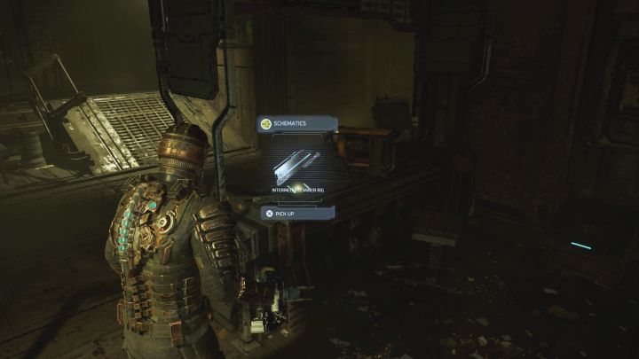 Rodzaj sekretu: Schematy - Dead Space Remake: Rozdział 7 (U wrót otchłani) - lista sekretów - Dead Space Remake - poradnik do gry