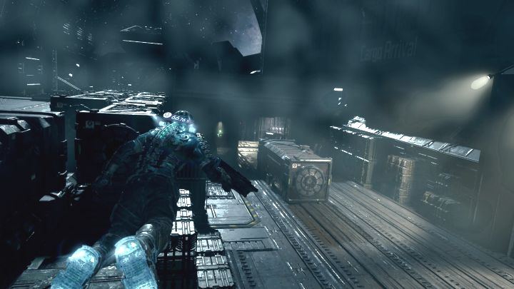 Rozdział rozpoczyna się w Hangarze głównym (Hangar Bay) i panuje w nim stan nieważkości - Dead Space Remake: Korekta kursu (Course Correction) - Dead Space Remake - poradnik do gry