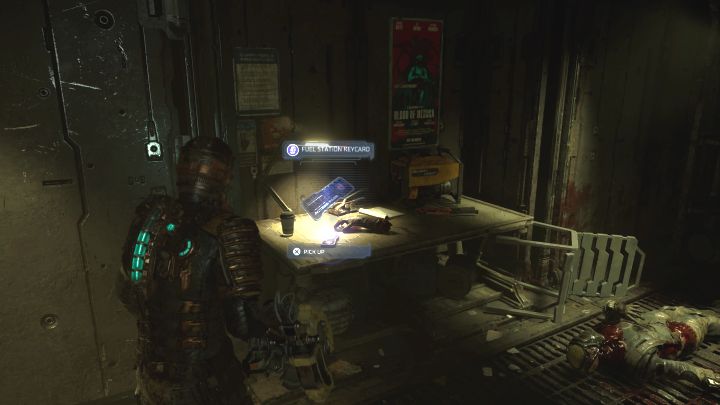 Nowe nekromorfy zaczną pojawiać się w oddali zanim platforma dotrze do celu podróży - Dead Space Remake: Korekta kursu (Course Correction) - Dead Space Remake - poradnik do gry