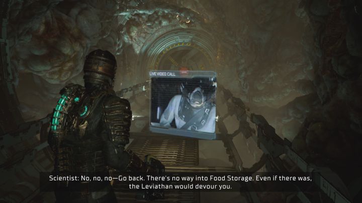 Wybierzcie wschodnią śluzę w centralnej lokacji - Dead Space Remake: Ekologiczny kataklizm (Environmental Hazard) - Dead Space Remake - poradnik do gry