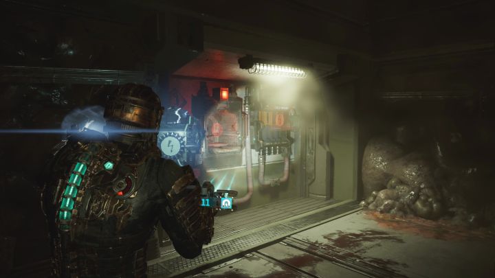 Powróćcie do Wschodniej komory uprawnej (West Grow Chamber), w której walczyliście z brutalem - Dead Space Remake: Ekologiczny kataklizm (Environmental Hazard) - Dead Space Remake - poradnik do gry