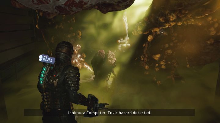 Udajcie się na wschód od miejsca odnalezienia rzęźca 7 - Dead Space Remake: Ekologiczny kataklizm (Environmental Hazard) - Dead Space Remake - poradnik do gry