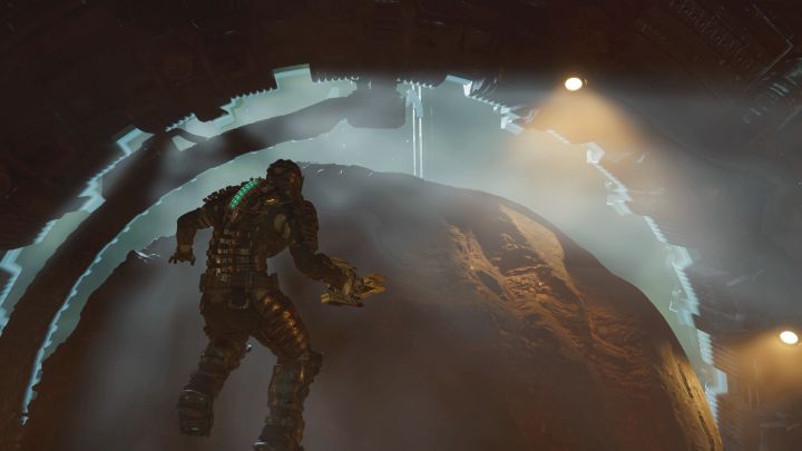 Kolejne są Zewnętrzne uprzęże (Exterior Tethers) i chcąc dotrzeć do nich musicie ominąć asteroidę - Dead Space Remake: U wrót otchłani (Into the Void) - Dead Space Remake - poradnik do gry