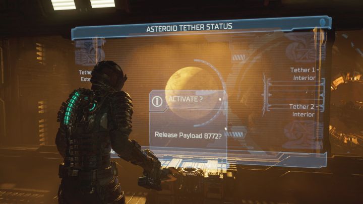 Umieśćcie ponownie ogniwo w zachodnim slocie i skorzystajcie z windy - Dead Space Remake: U wrót otchłani (Into the Void) - Dead Space Remake - poradnik do gry