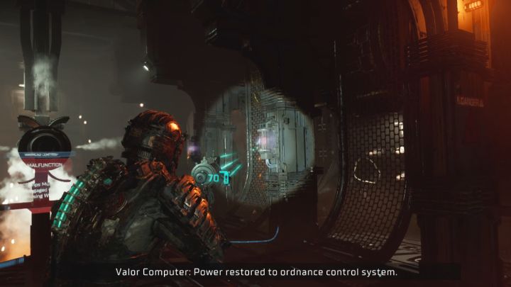 Kolejny krok to zniszczenie 6 bezpieczników wokół głowicy - Dead Space Remake: Armia umarłych (Dead on Arrival) - Dead Space Remake - poradnik do gry