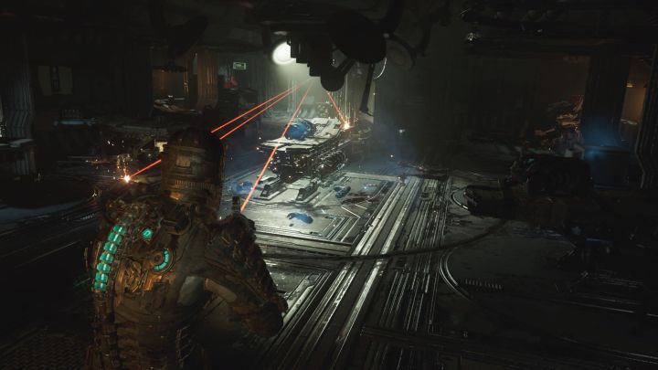 Główna ścieżka prowadzi do Izby chorych (Infirmary) - Dead Space Remake: Armia umarłych (Dead on Arrival) - Dead Space Remake - poradnik do gry