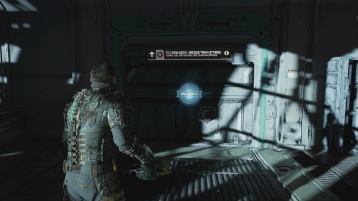 Po rozpoczęciu rozdziału musicie powrócić do windy i dotrzeć nią do Głównego atrium (Main Atrium) na mostku - Dead Space Remake: Rozpacz i ruina (End of Days) - Dead Space Remake - poradnik do gry