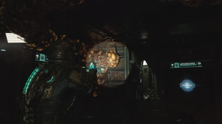 Pełna eksploracja kwater jest opcjonalna i możecie tu m - Dead Space Remake: Rozpacz i ruina (End of Days) - Dead Space Remake - poradnik do gry