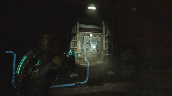 Musicie zbadać zachodni korytarz sterowni uprzężą (Tether Control) - Dead Space Remake: Agonia (Dead Space) - Dead Space Remake - poradnik do gry