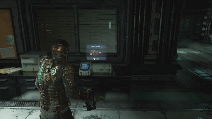 Musicie dotrzeć do skanera DNA i tego typu obiekt również znajduje się na pokładzie medycznym - Dead Space Remake: Zamierzone zaniedbania (Premeditated Malpractice) - Dead Space Remake - poradnik do gry