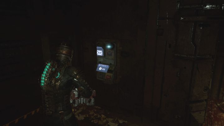 Obowiązkowa czynność do wykonania w magazynie rudy to odsłuchanie wiadomości z RIGłącza - Dead Space Remake: Zamierzone zaniedbania (Premeditated Malpractice) - Dead Space Remake - poradnik do gry