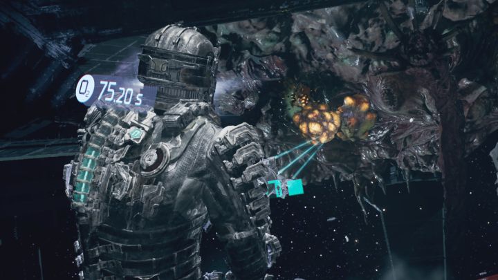 Lewiatan doprowadzi docelowo do zniszczenia dział ADS i dojdzie do tego prawdopodobnie jeszcze przed pokonaniem go - Dead Space Remake: Jak pokonać Pozostałośc Lewiatana (Leviathan Remnant)? - Dead Space Remake - poradnik do gry