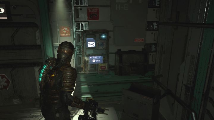 Rodzaj sekretu: RIGłącze - Dead Space Remake: Rozdział 2 (Intensywna terapia) - lista sekretów - Dead Space Remake - poradnik do gry