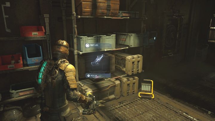 Rodzaj sekretu: Dziennik tekstowy - Dead Space Remake: Rozdział 1 (Nowi przybysze) - lista sekretów - Dead Space Remake - poradnik do gry