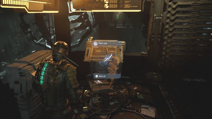 Rodzaj sekretu: Dziennik tekstowy - Dead Space Remake: Rozdział 1 (Nowi przybysze) - lista sekretów - Dead Space Remake - poradnik do gry