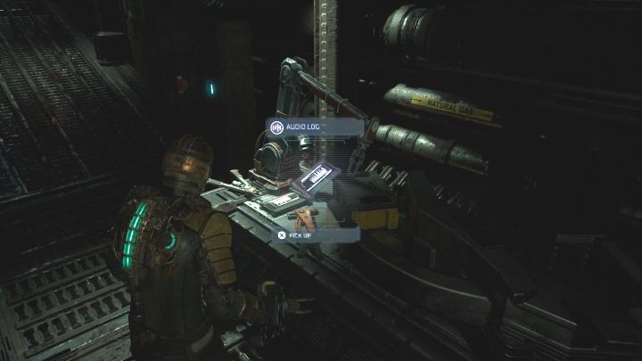 Rodzaj sekretu: Dziennik audio - Dead Space Remake: Rozdział 1 (Nowi przybysze) - lista sekretów - Dead Space Remake - poradnik do gry