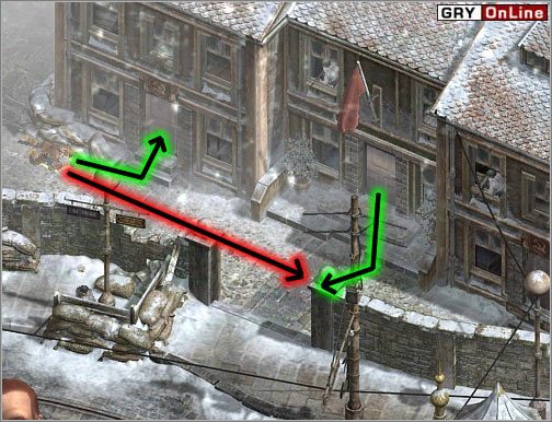 Najpierw będziesz musiał pozabijać kilku żołnierzy, by móc dobrać się do snajpera - Poradnik do gry - [STALINGRAD] Misja 01 cz.1 - Commandos 3: Kierunek Berlin - poradnik do gry