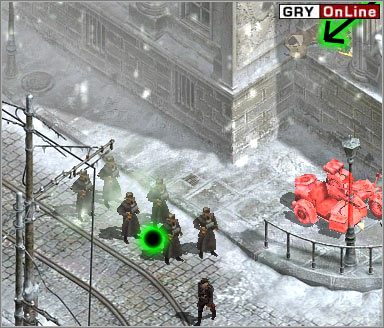 Ustaw sapera tam, gdzie wskazuje to zielona strzałka - [STALINGRAD] Misja 03 cz.5 - Commandos 3: Kierunek Berlin - poradnik do gry