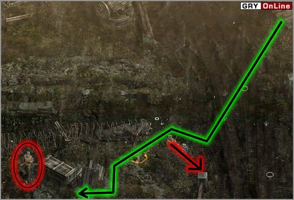 Wróć na chwilę do szpiega - skończ zagadywanie żołnierza i ponownie zagadaj tego samego - [EUROPA ŚRODKOWA] Misja 01 cz.2 - Commandos 3: Kierunek Berlin - poradnik do gry