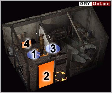 Znajdziesz się w pokoju pokazanym na obrazku powyżej - [EUROPA ŚRODKOWA] Misja 01 cz.4 - Commandos 3: Kierunek Berlin - poradnik do gry