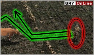Nie próbując jednak, lepiej spójrz na dół i odrobinę w prawo - [EUROPA ŚRODKOWA] Misja 05 cz.1 - Commandos 3: Kierunek Berlin - poradnik do gry