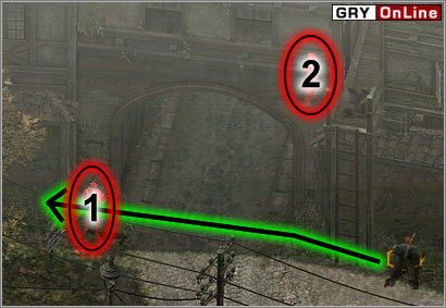 Teraz zajmiesz się żołnierzem stojącym przy bramie w 1 - [EUROPA ŚRODKOWA] Misja 05 cz.3 - Commandos 3: Kierunek Berlin - poradnik do gry