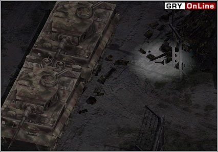 Spróbuj ostatnie dwa czołgi rozwalić za pomocą granatów - [NORMANDIA] Misja 01 cz.3 - Commandos 3: Kierunek Berlin - poradnik do gry