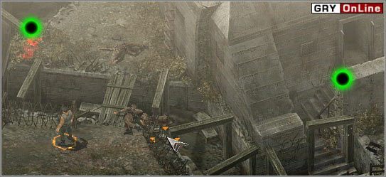 Masz kilka granatów, teraz je zużyjesz na zabicie trudno dostępnych żołnierzy - [NORMANDIA] Misja 03 cz.6 - Commandos 3: Kierunek Berlin - poradnik do gry