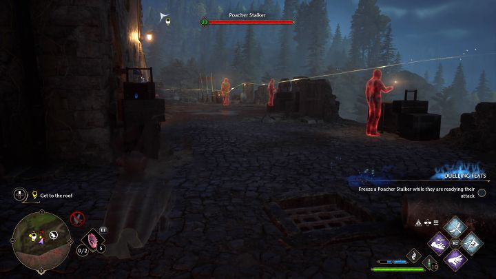 Zaczniecie napotykać przeciwników - kłusowników - Hogwarts Legacy: Wielki Donżon (The High Keep) - Hogwarts Legacy - poradnik do gry