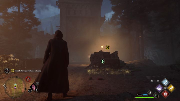 Zamek Falbarton jest w północno-wschodniej części Highlandów i możecie tam dolecieć na miotle lub użyć szybkiej podróży (jeśli tam byliście) - Hogwarts Legacy: Wielki Donżon (The High Keep) - Hogwarts Legacy - poradnik do gry