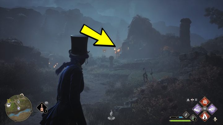 Jeden z posążków jest w Irondale - Hogwarts Legacy: Posążki demimoza (Demiguise Statues) - Highlandy - Hogwarts Legacy - poradnik do gry