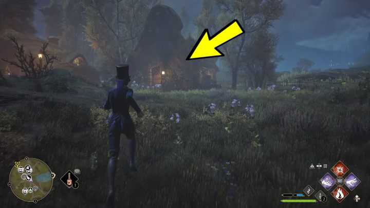 Następny posążek jest w wiosce Brocburrow - Hogwarts Legacy: Posążki demimoza (Demiguise Statues) - Highlandy - Hogwarts Legacy - poradnik do gry