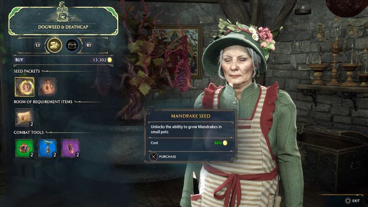 Trudniejsza i bardziej czasochłonna metoda to własnoręczne stworzenie Mandragory - Hogwarts Legacy: Zadanie Profesor Garlick 1 (Professor Garlicks Assignment 1) - Hogwarts Legacy - poradnik do gry