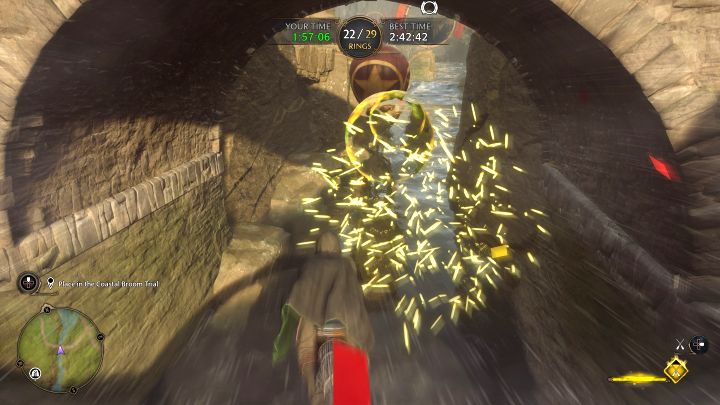 Założenia próby czasowej nie zmieniły się - ponownie musicie przelatywać przez pierścienie w drodze do mety - Hogwarts Legacy: Sięgając nieba (The Sky is the Limit) - Hogwarts Legacy - poradnik do gry