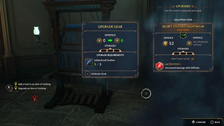 Krosno ma 2 różne zastosowania i poznacie oba w ramach tego questu - Hogwarts Legacy: Skrzat, cap-sakwa i krosno (The Elf, The Nab-Sack, and the Loom) - Hogwarts Legacy - poradnik do gry