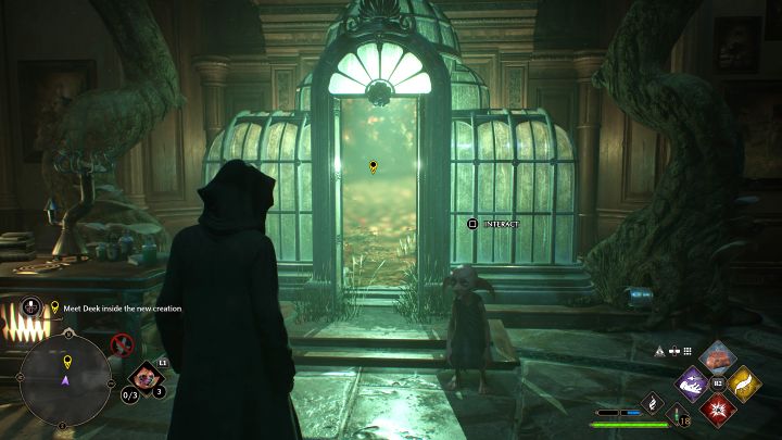 Pogadajcie ze Smykiem i przenieście się ponownie do Pokoju Życzeń - Hogwarts Legacy: Skrzat, cap-sakwa i krosno (The Elf, The Nab-Sack, and the Loom) - Hogwarts Legacy - poradnik do gry