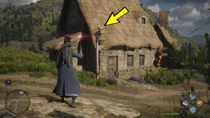 Wyjdźcie z budynku i podążajcie ścieżką w dół - Hogwarts Legacy: Strony przewodnika (Field Guide Pages) część 2 - Hogsmeade - Hogwarts Legacy - poradnik do gry