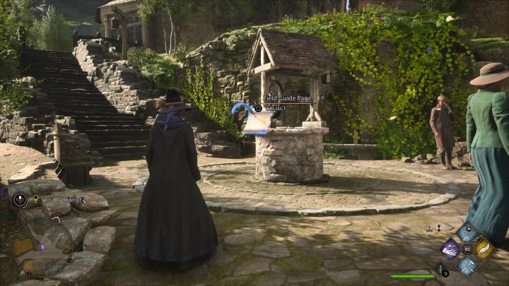 Kolejna znajdźka jest niedaleko sklepu ze strojami - Hogwarts Legacy: Strony przewodnika (Field Guide Pages) część 2 - Hogsmeade - Hogwarts Legacy - poradnik do gry