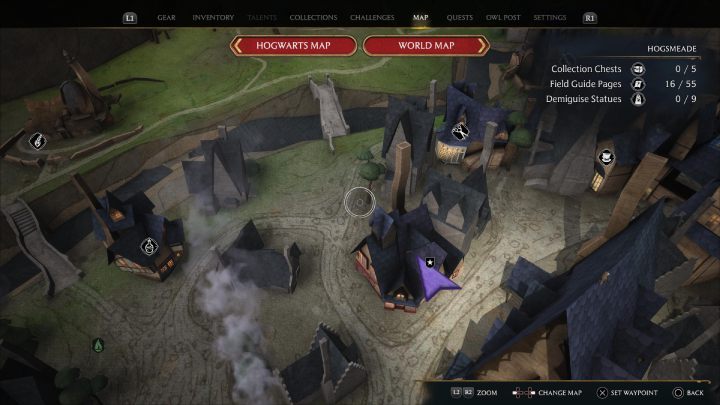 5 - Hogwarts Legacy: Strony przewodnika (Field Guide Pages) część 2 - Hogsmeade - Hogwarts Legacy - poradnik do gry