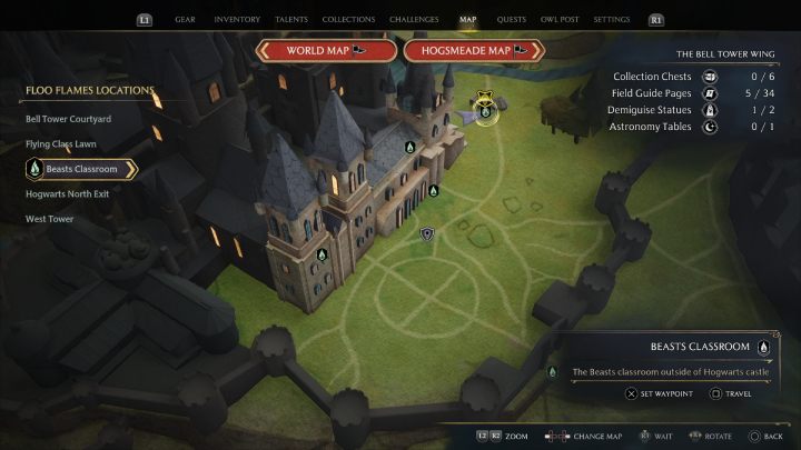 12 - Hogwarts Legacy: Posążki demimoza (Demiguise Statues) - Hogwart - Hogwarts Legacy - poradnik do gry